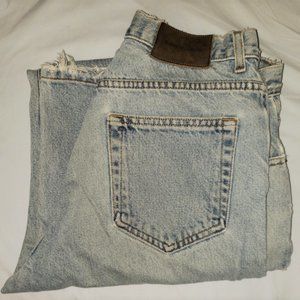 Calvin Klein Distressed  Easy Fit Jeans 34x34  Measures 32x32